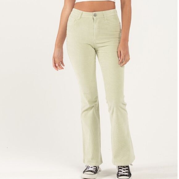 High Rise Cord Flare Pants - Picture 1 of 4
